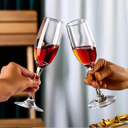Polycarbonate Unbreakable Champagne Glasses (Set of 6)