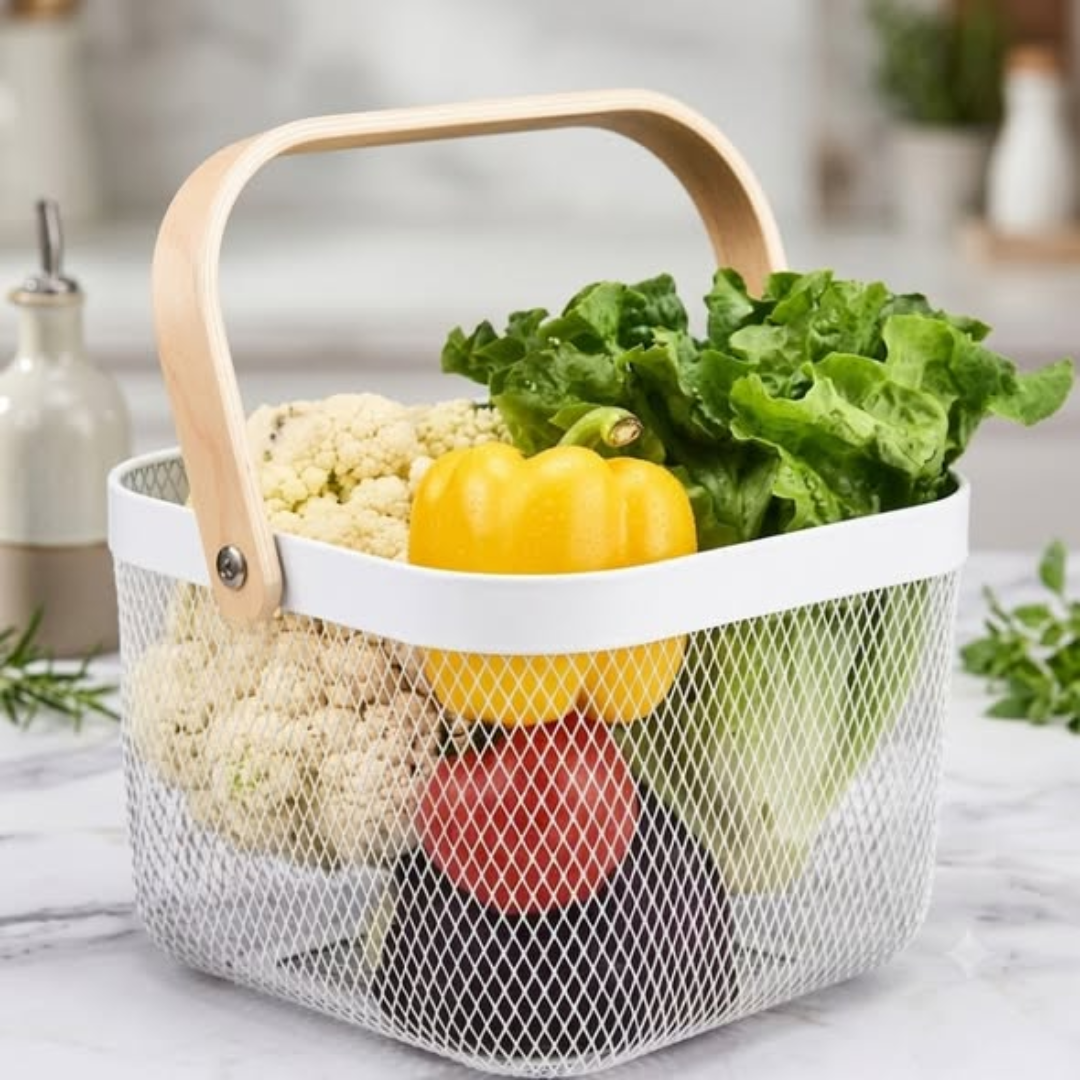 Portable Fruits Storage Basket (25cm)