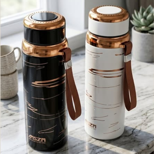 Portable Leak-Proof Stainless Steel Thermos Flask (800ml)