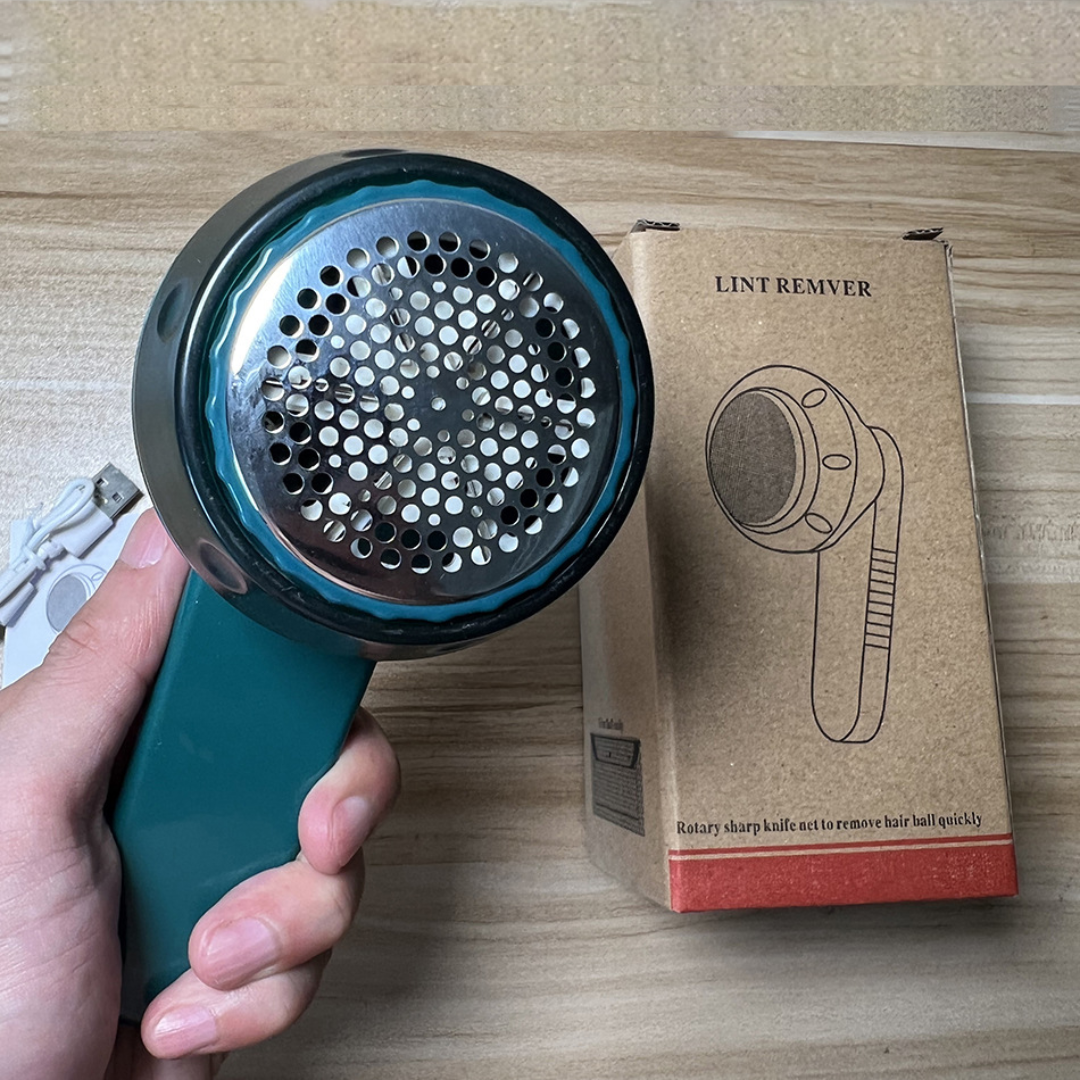 Rechargeable lint remover