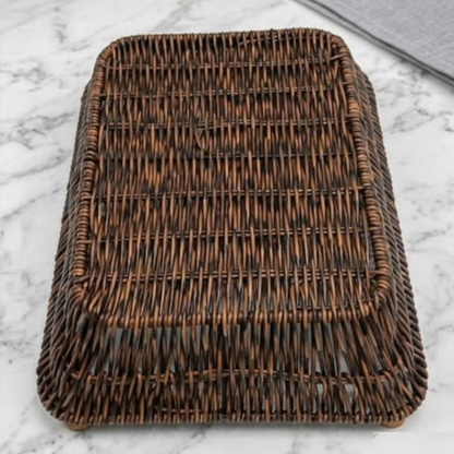 Rectangular Rattan Handmade Baskets