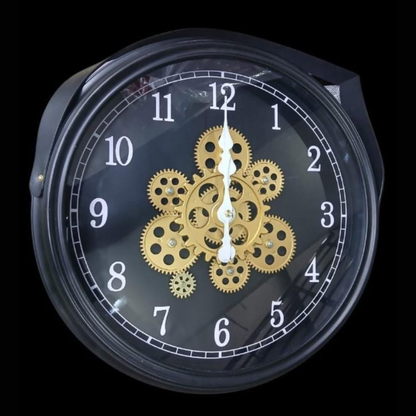 Rotating Moving Gear Wall Clock