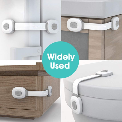 Safety cabinet child locks and latches