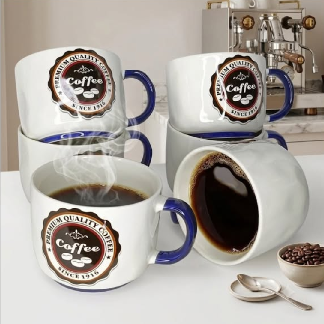 Ceramic Cups (Set of 6)