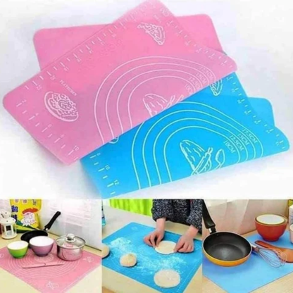 Silicone chapati and pastry mat