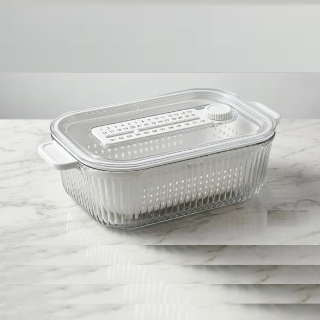 Stackable Acrylic Fridge Organizer (2L)