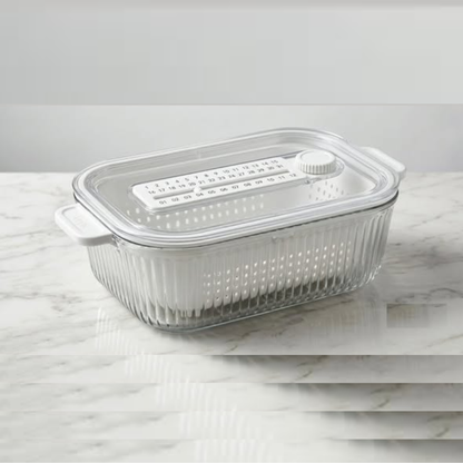 Stackable Acrylic Fridge Organizer (2L)