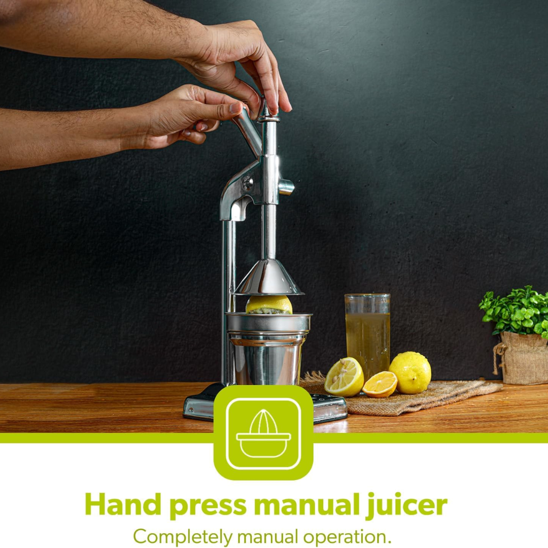 Stainless Steel Hand Press Manual Juicer