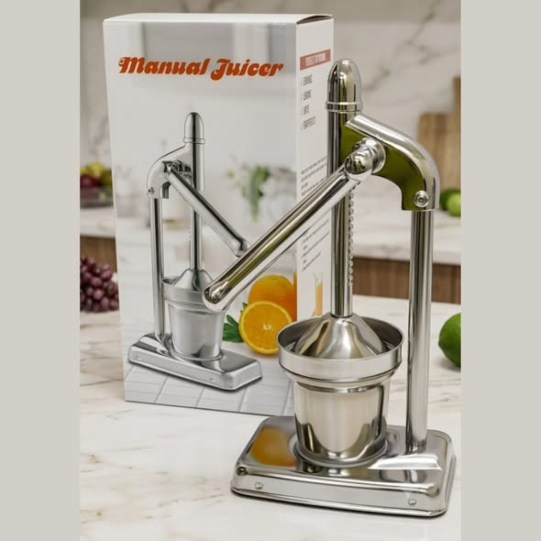 Stainless Steel Hand Press Manual Juicer