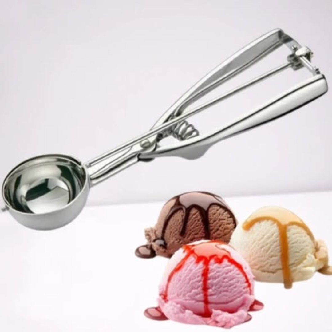 Stainless Steel Ice Cream Scoop (Medium)
