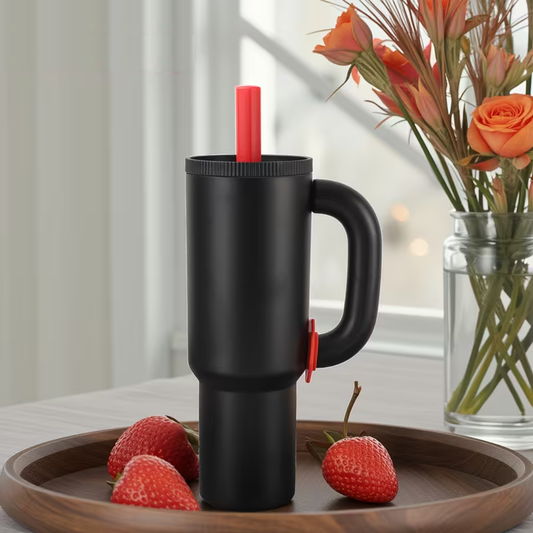 Stainless Steel Thermo Mug Tumbler with Handle