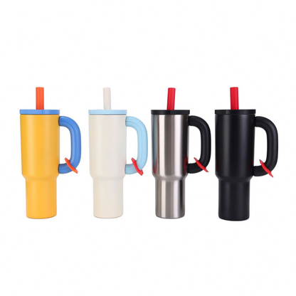 Stainless Steel Thermo Mug Tumbler with Handle