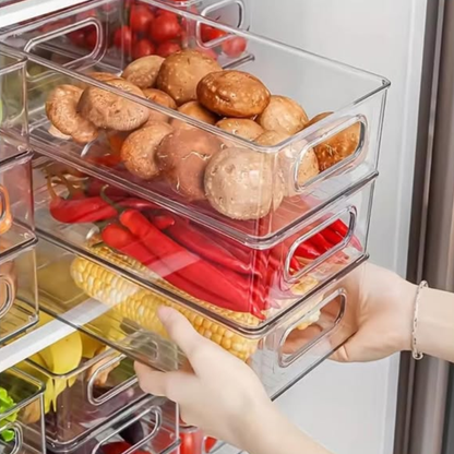 Transparent Acrylic Fridge Storage Container