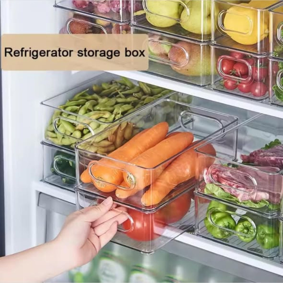 Transparent Acrylic Fridge Storage Container