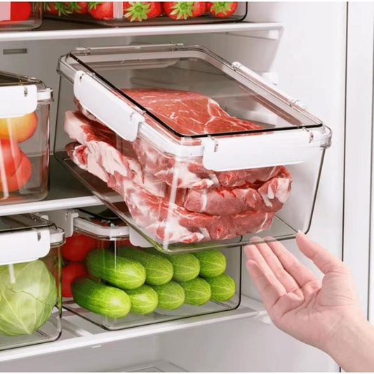 Transparent Airtight Pantry Storage Boxes