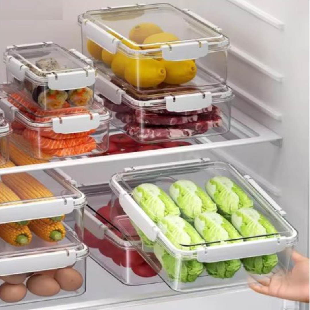Transparent Airtight Pantry Storage Boxes