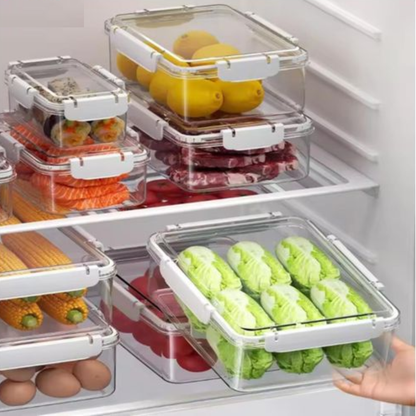 Transparent Airtight Pantry Storage Boxes