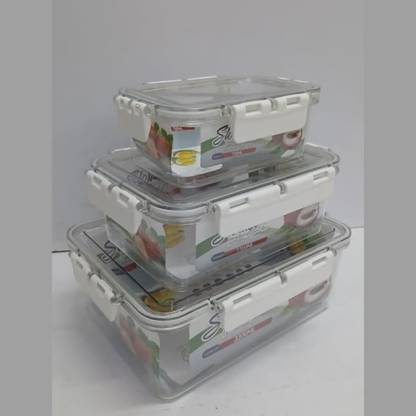Transparent Airtight Pantry Storage Boxes