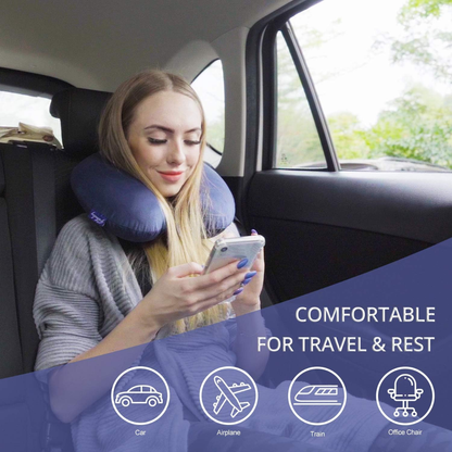 Travel neck pillow