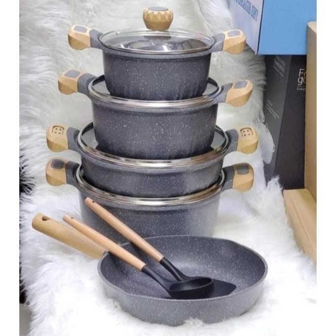UCClife Heavy Duty Cookware 11-Piece Set
