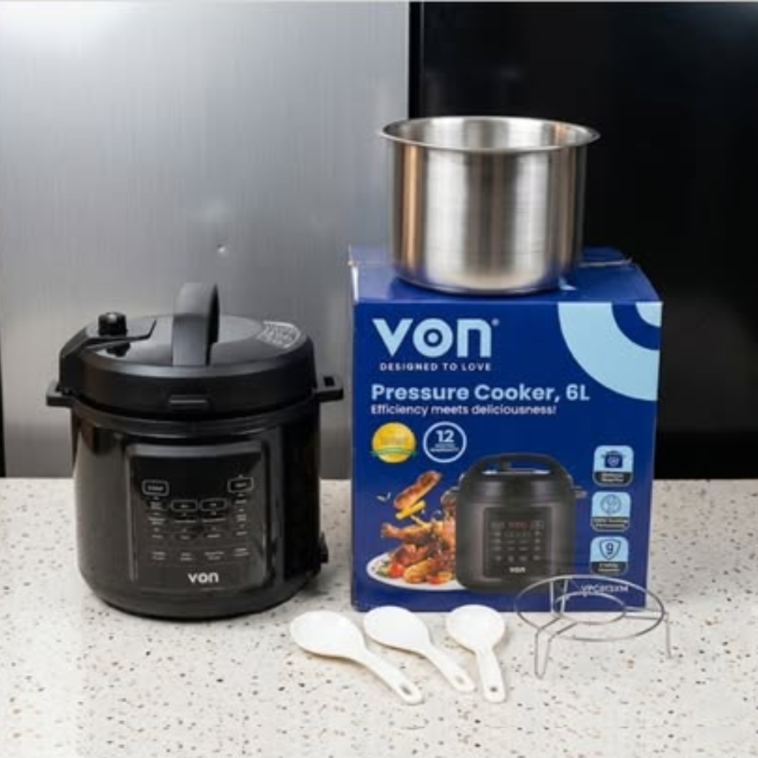 Von Pressure Cooker with Stainless Steel Pot