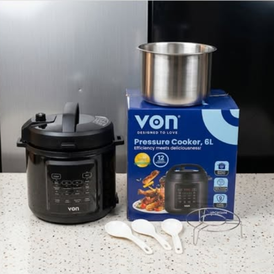 Von Pressure Cooker with Stainless Steel Pot