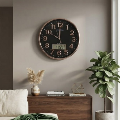 Wall Clock with Hidden Spy Camera