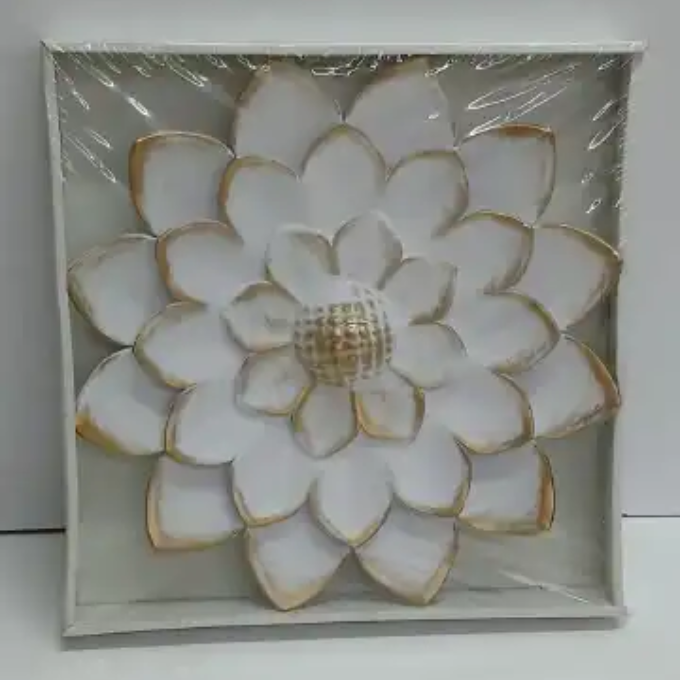 White Decorative Wall Hanging Frame Art