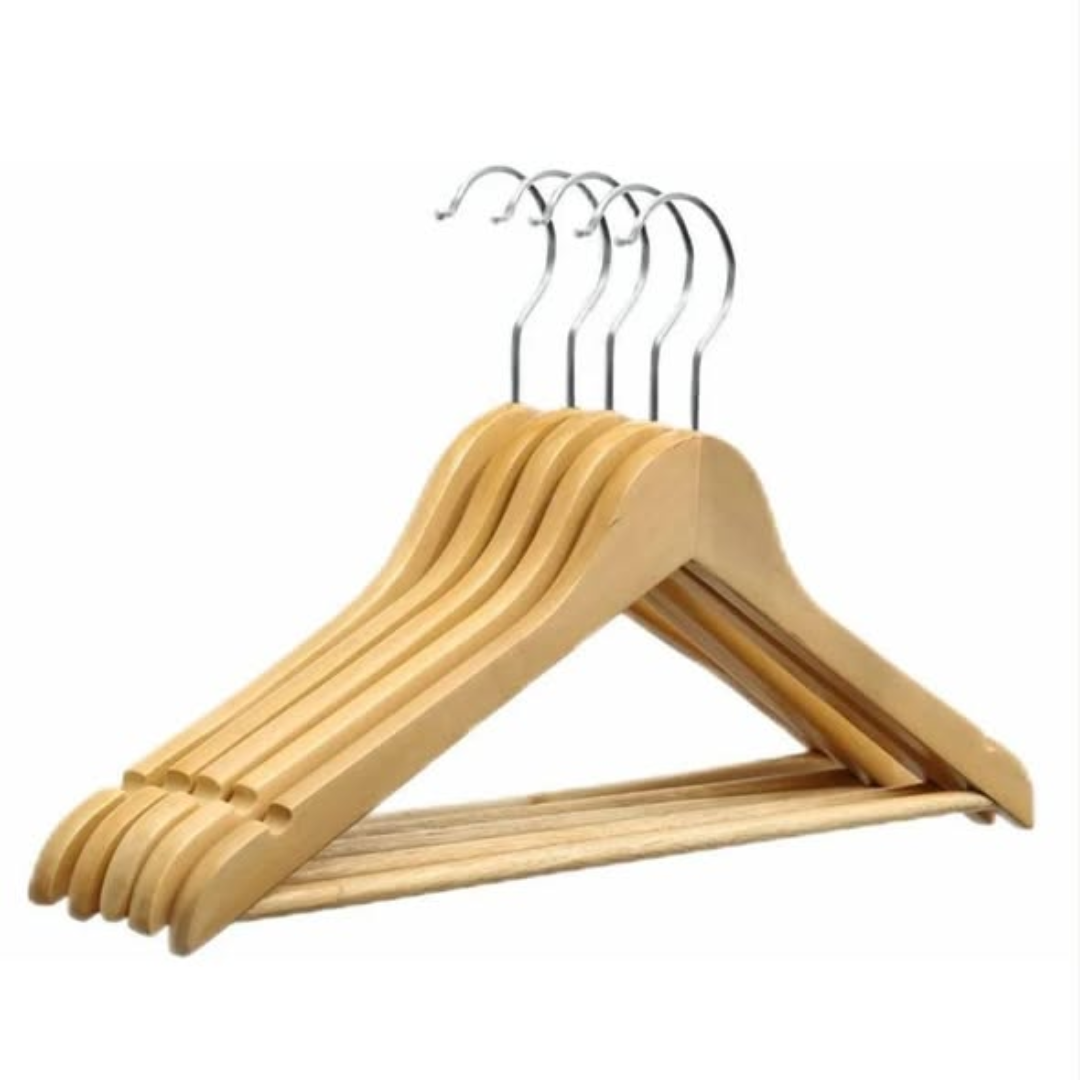 Wooden Hangers (10-Piece Set)