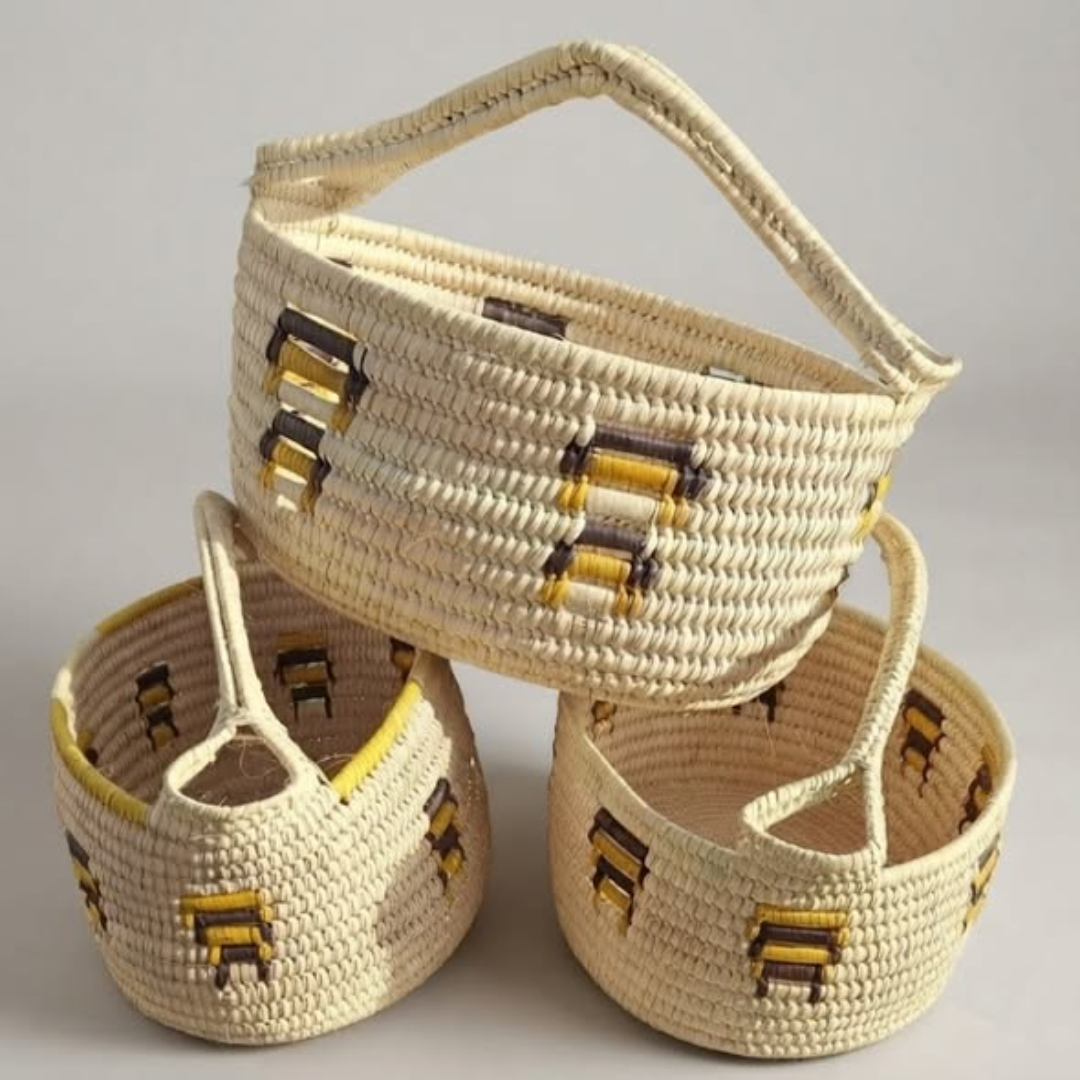 Woven Outdoor Picnic Baskets